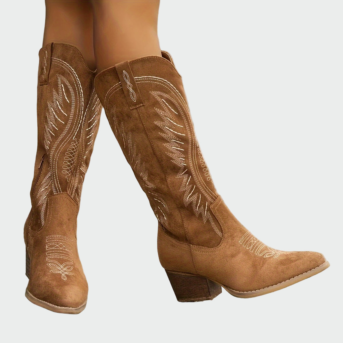 Marta - Stylish embroidered western boots