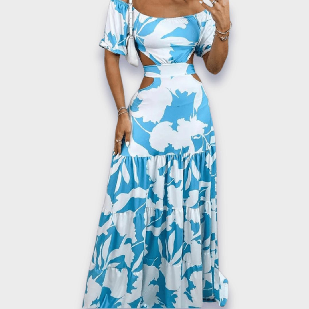 Profilna stilizirana haljina od luksuzne tkanine