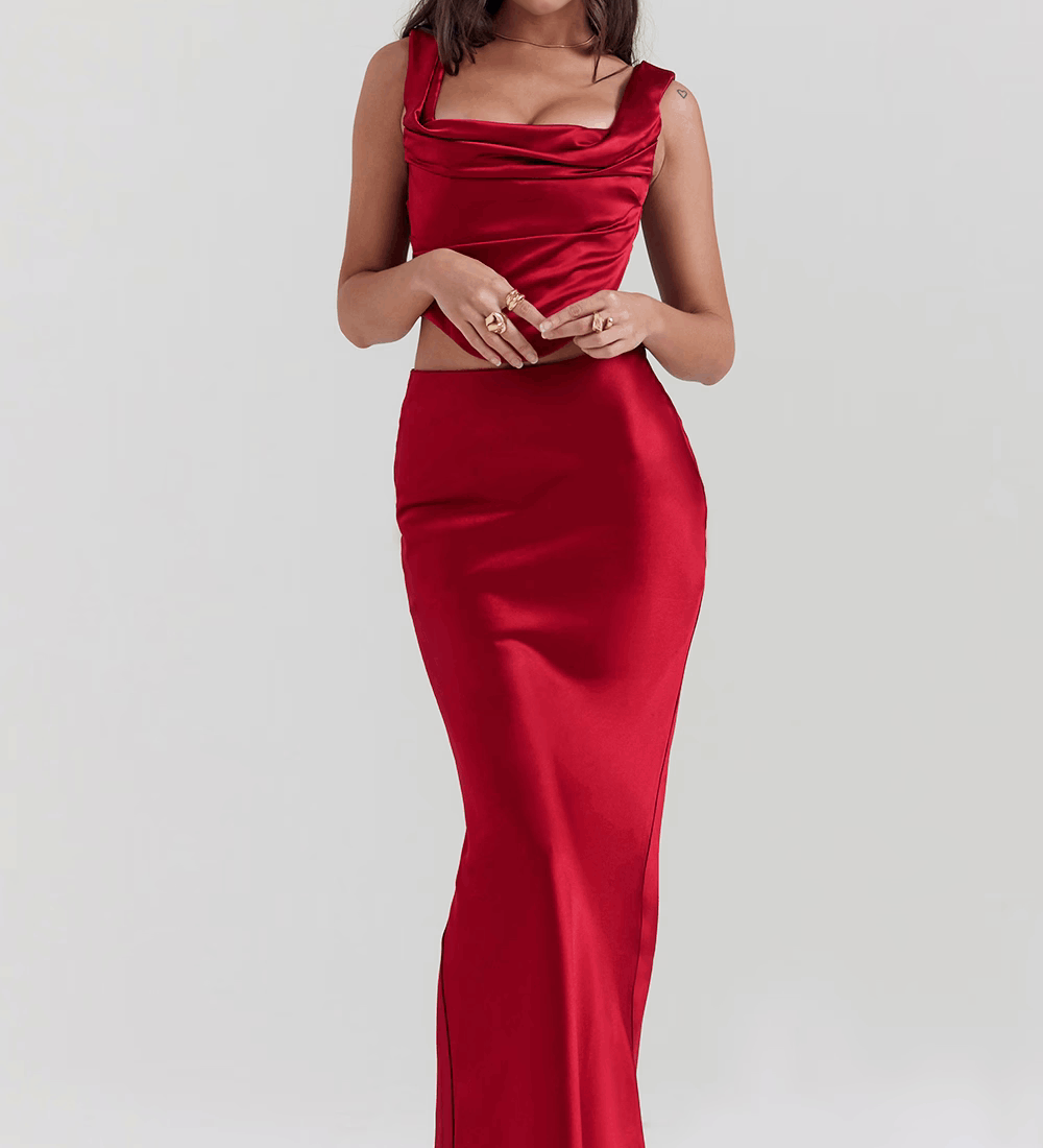 Ivelle | Haljina s Izrezom i Prorezom