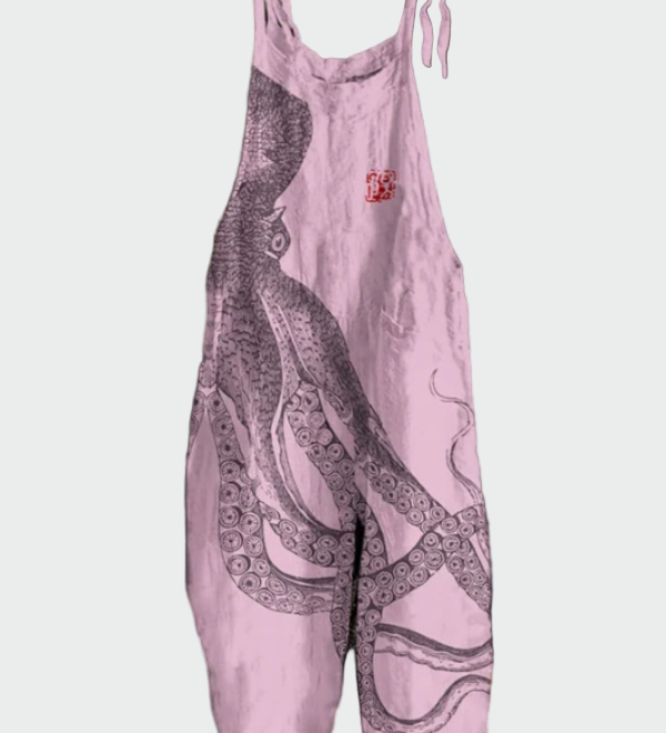 Ženska kombinezon s širokim nogavicama