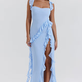 Meissa | Haljina s Asimetričnim Volanom